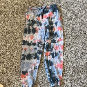 forever 21 tie-dye joggers